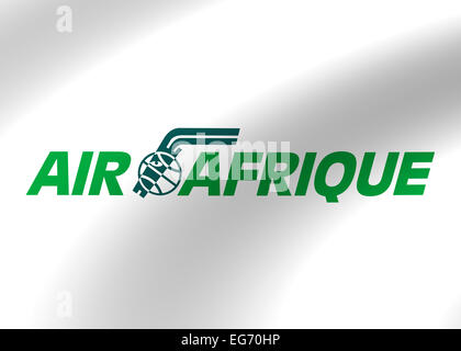 Air Afrique logo icon symbol flag emblem Stock Photo