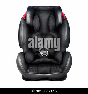 Child safety seat. Baby car seat isolated on white background with clipping path Stock Photo