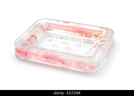 soap holder on white background Stock Photo