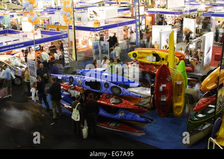 The Getaway expo at the Coca Cola Dome in Johannesburg, South Africa Stock Photo