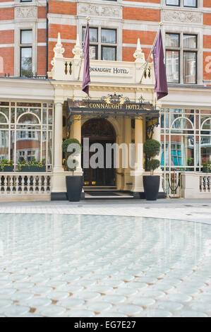 Details from the Connaught Hotel in London, one of the finest hotels in the City Stock Photo