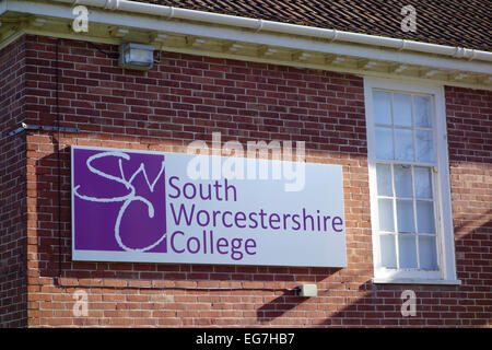 South Worcestershire College, Great Malvern Campus, Albert Road North, Great Malvern, Worcestershire, England, UK Stock Photo