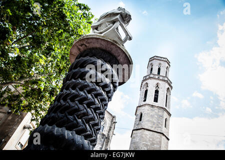 Dali Theatre and Museum, in Figueres, Catalonia. Stock Photo