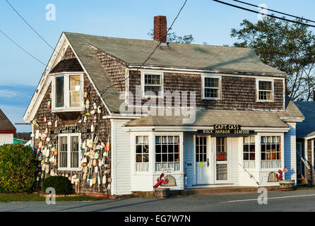 Captain Cass seafood restaurant, Rock Harbor, Cape Cod, Massachusetts, USA Stock Photo