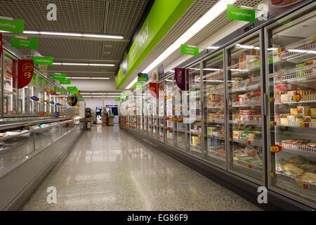 Inside Asda store Kendal Stock Photo