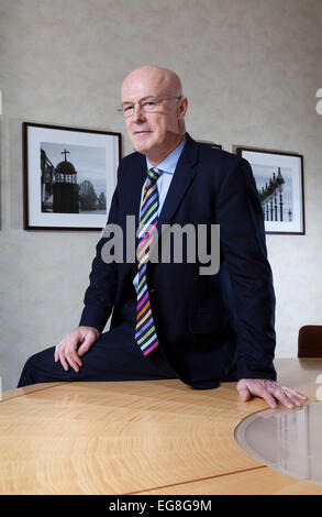 Harry Nimmo, fund manager with Standard Life Investments, Edinburgh Stock Photo