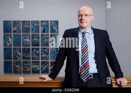 Harry Nimmo, fund manager with Standard Life Investments, Edinburgh Stock Photo