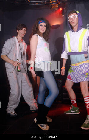 Sports Rave club night at Platinum club 25 Paul St London Ec2 UK Stock ...