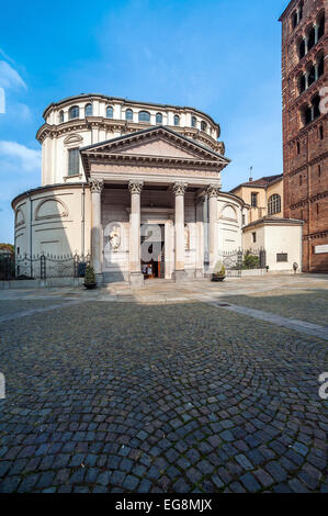 Piedmont Turin Consolata Sanctuary Esternal Stock Photo