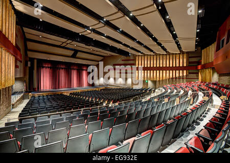 A modern theater in a high school Stock Photo