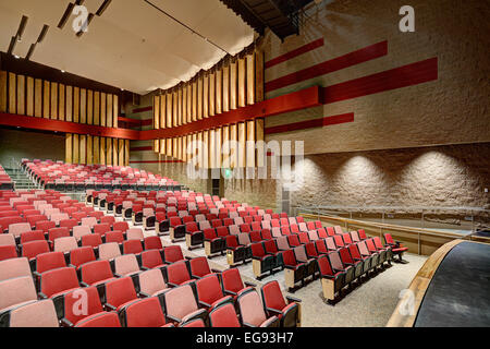 The auditorium or theater in a modern High School Stock Photo