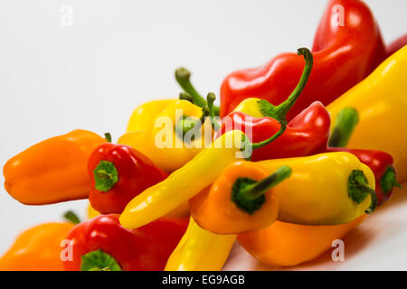 Small Sweet Peppers. Stock Photo