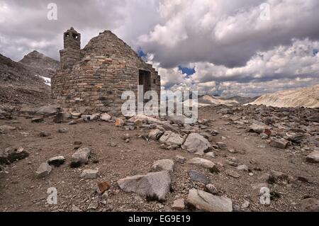 USA, California, Kings Canyon National Park, Muir Pass, John Muir Cabin Stock Photo