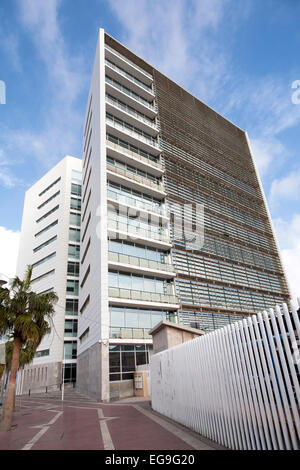 V Centenario building Melilla autonomous city state Spanish territory in north Africa, Spain Stock Photo