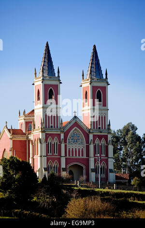 church san pedro cobreces Cantabria Spain iglesia de san pedro advicula cobreces cantabria españa Stock Photo