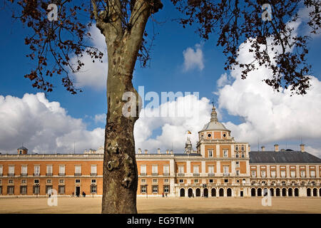 Royal Palace Aranjuez Madrid Spain palacio real de aranjuez madrid españa Stock Photo