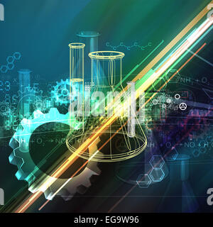 Science Background Abstract Stock Image Stock Photo