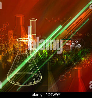 Science Background Abstract Stock Image - Stock image Stock Photo