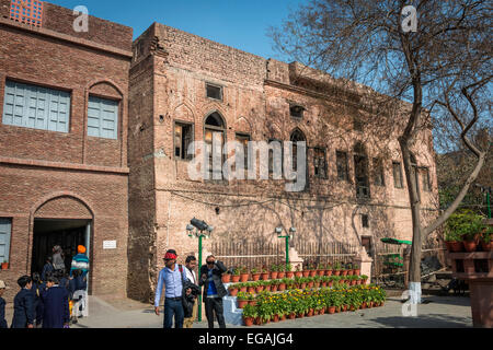 Jallianwala Bagh where innocent Indians died trying to escape the gunfire of the British Army Stock Photo