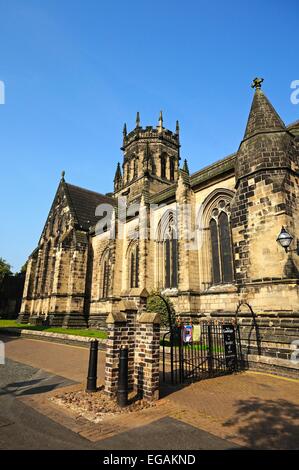 Collegiate Church of St Mary, Stafford, Staffordshire, England, UK, Western Europe. Stock Photo