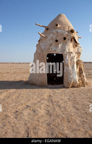 Sahara Desert in Tunisia Stock Photo