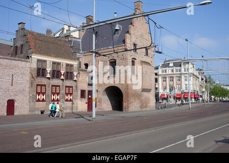 Prison Gate Museum on Buitenhof, city of Hague (Den Haag), Holland, Netherlands. Stock Photo