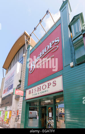 Bishop's Fish and Chip shop, Belfast Stock Photo
