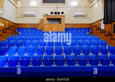 Seats in a medium sized theatre Stock Photo