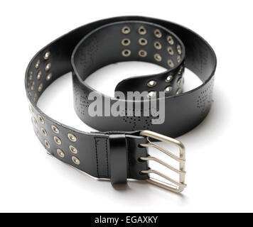 Belt cut out isolated on white background Stock Photo