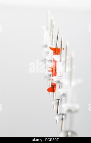 Abundance Stationary Board Pin Queues nobody Stock Photo