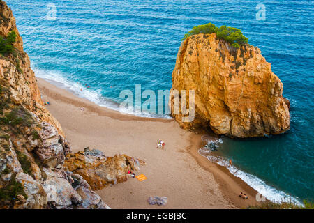 Cala Moreta. Begur. Costa Brava, Gerona. Catalonia, Spain, Europe Stock Photo