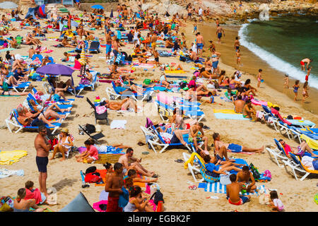 Aiguablava bay. Begur. Costa Brava, Gerona. Catalonia, Spain, Europe Stock Photo