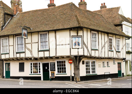 The 'admiral owen' public house sandwich kent Stock Photo