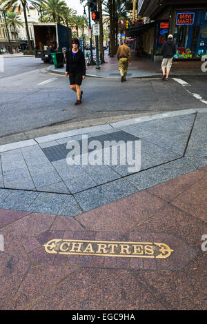 New Orleans LA - Chartres Street, ''Vieux Carre'' Stock Photo - Alamy