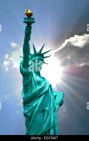 New York's Statue of Liberty Stock Photo