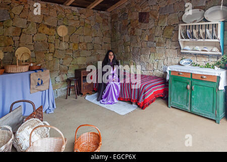 Priscos, Portugal. Largest living Nativity Scene in Europe. Representation of a home. See More Information Stock Photo