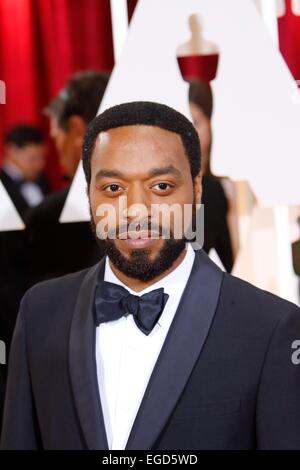 Actor Chiwetel Ejiofor attends the 87th Academy Awards, Oscars, at Dolby Theatre in Los Angeles, USA, on 22 February 2015. Photo: Hubert Boesl/dpa - NO WIRE SERVICE - © dpa picture alliance/Alamy Live News Credit:  dpa picture alliance/Alamy Live News Stock Photo