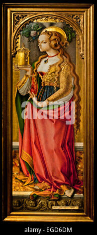 Mary Magdalene 1480  Carlo Crivelli 1430-1494 Italy Italian Stock Photo