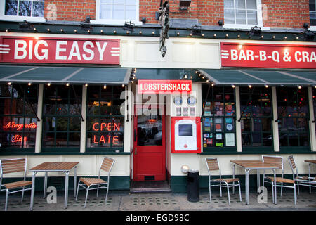 Lobster Shack Eatery on Kings RD in London , Chelsea - UK Stock Photo