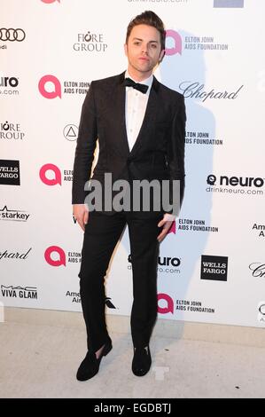 Los Angeles, California, USA. 22nd Feb, 2015. at arrivals for 2015 Elton John AIDS Foundation Viewing Party - Part 2, West Hollywood Park, Los Angeles, CA February 22, 2015. Credit:  Everett Collection Inc/Alamy Live News Stock Photo