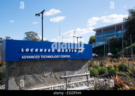 Lockheed Martin headquarters in Silicon Valley. Palo Alto CA. Advanced Technology Center. Stock Photo