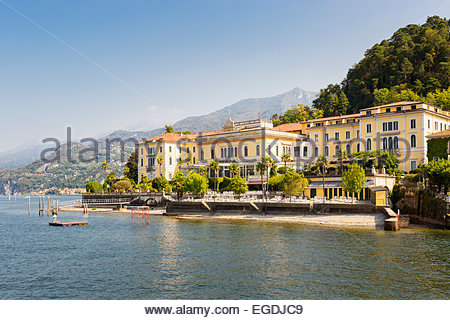 Grand Hotel Villa Serbelloni, Bellagio, Lake Como, Italy Stock Photo