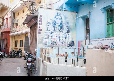 Jodhpur street scene Stock Photo