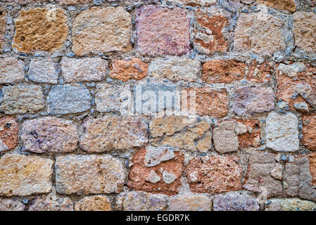 Full frame take of an old weathered wall Stock Photo