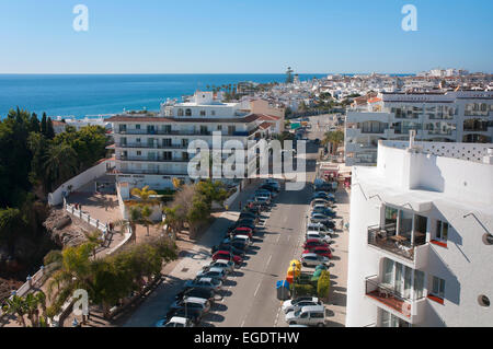 Urban view, Nerja, Malaga province, Region of Andalusia, Spain, Europe Stock Photo
