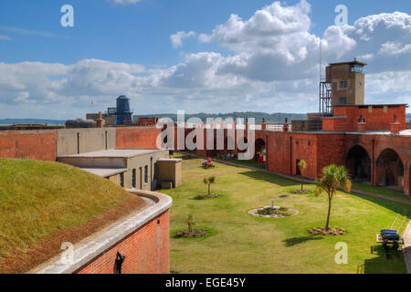 Hurst Castle, Hampshire, England, United Kingdom Stock Photo