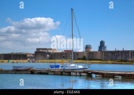 Hurst Castle, Hampshire, England, United Kingdom Stock Photo