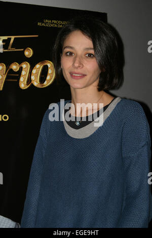 Nicole Grimaudo during the presentation of 'Le Leggi Del Desiderio' in Naples. © Salvatore Esposito/Pacific Press/Alamy Live News Stock Photo