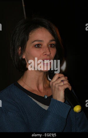 Nicole Grimaudo during the presentation of 'Le Leggi Del Desiderio' in Naples. © Salvatore Esposito/Pacific Press/Alamy Live News Stock Photo