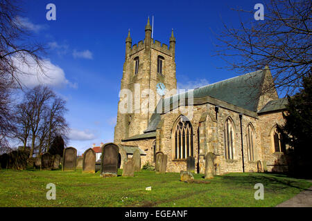 Church of St Edmund, Sedgefield County Durham Stock Photo